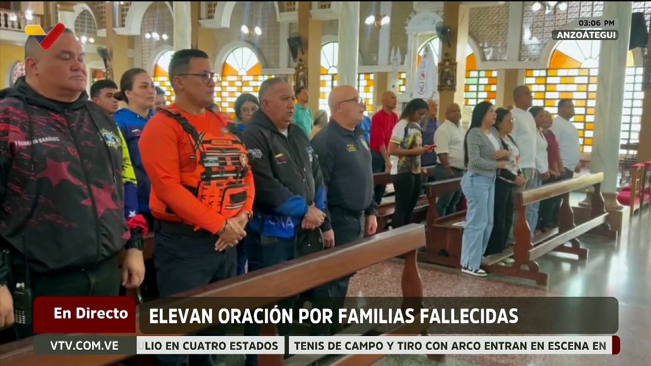 Anzoátegui | Diversas organizaciones elevaron oración por los fallecidos por los sismos
