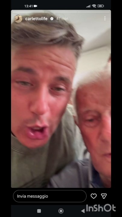 Carletto Life story con i nonni
