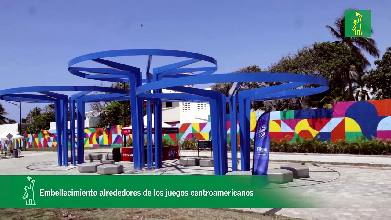 Embellecimiento alrededores de los juegos centroamericanos