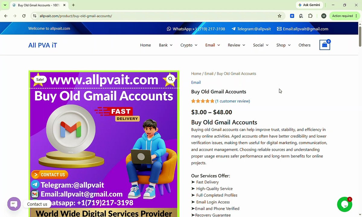 Top 63 Sources to Buy Aged Gmail Accounts Online