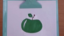 How to draw easy - Ep. 008  green apple