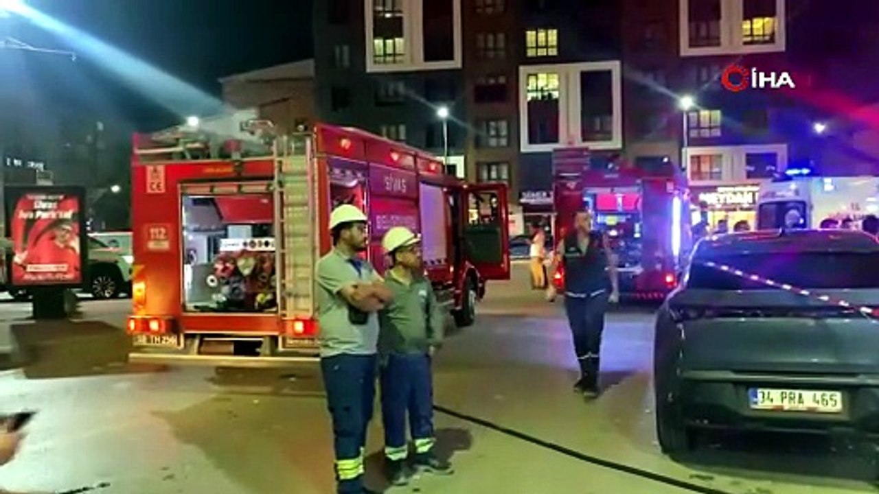 Sivas’ta gece yarısı korkutan patlama