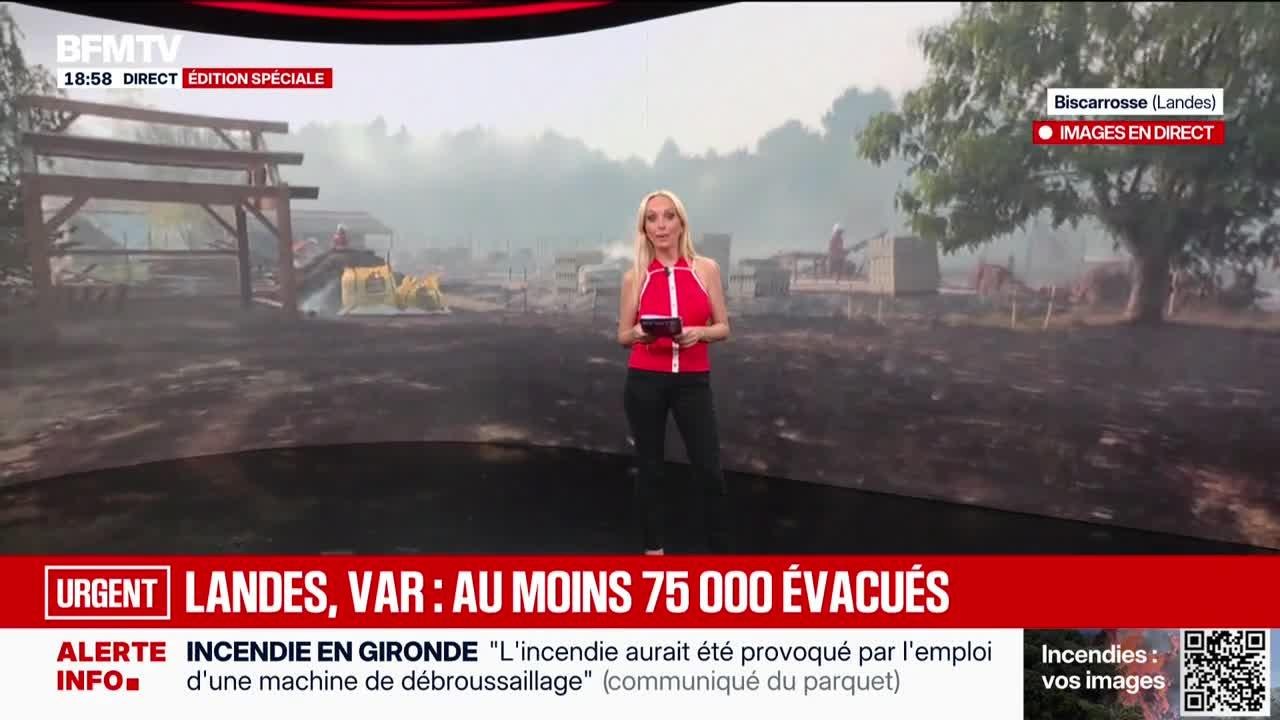 Édition spéciale - Gironde : 12 hectares brûlés, 44 000 évacués - 24/07