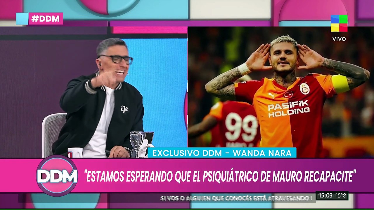 Nuevos cruces en la pelea Wanda-Icardi: ella lo llamó "psiquiátrico" y él negó el robo