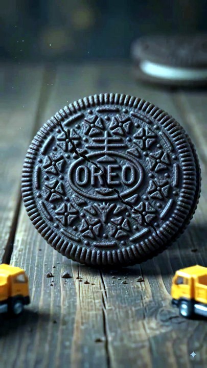 Tiny Workers Repair a Cracked Oreo | Satisfying Miniature ASMR