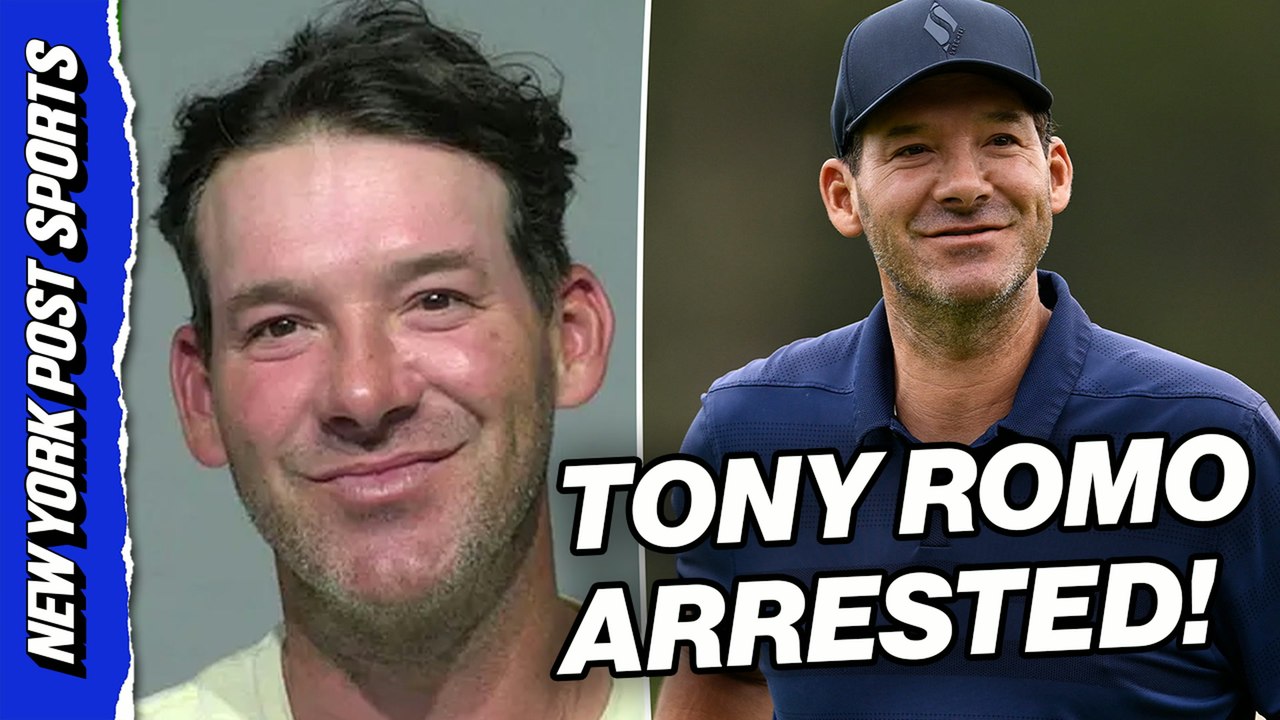 Tony Romo arrested and booked for DUI in Milwaukee County