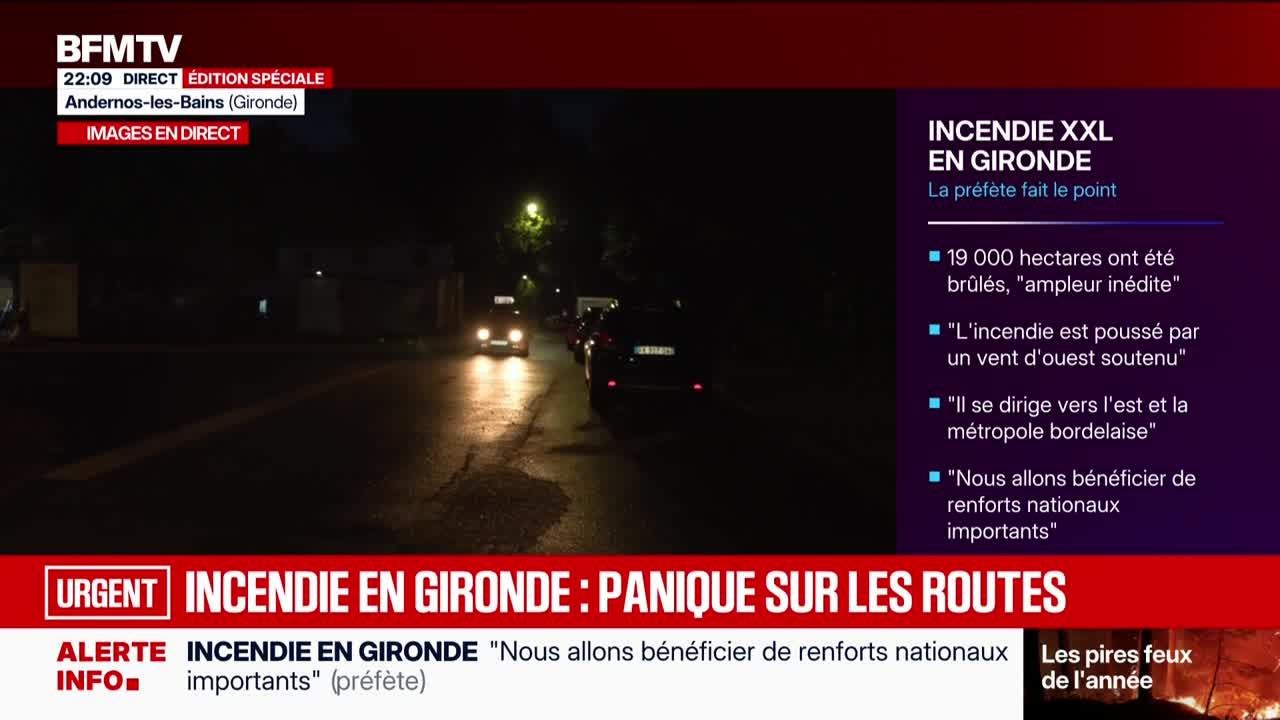 Édition spéciale - Feu en Gironde, trois nouvelles communes évacuées - 24/07