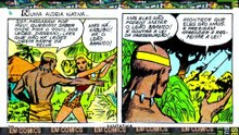 LORNA A RAINHA DA SELVA EM O PERIGO CAMINHA
