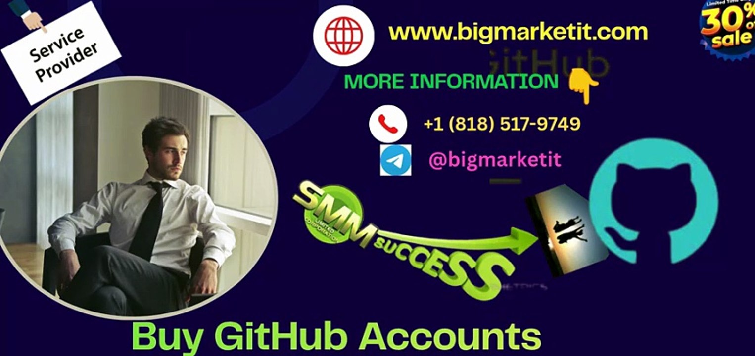 Leading Marketplace for Verified Github Accounts