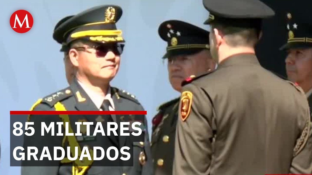 Graduados de maestrías militares en CdMx impact...