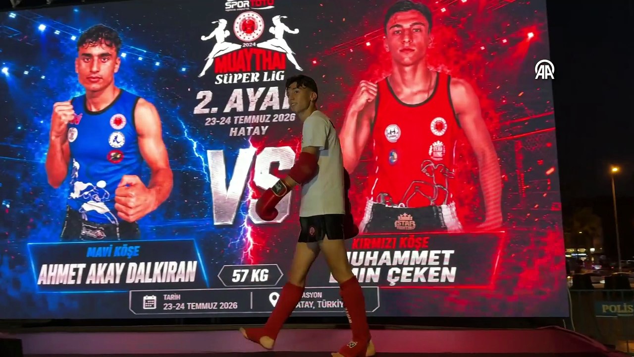 Hatay'da Spor Toto Muaythai Süper Ligi 2. ayak müsabakaları yapıldı | Ajansspor | AA