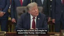 Donald Trump says LeBron James is 'maybe a racist'