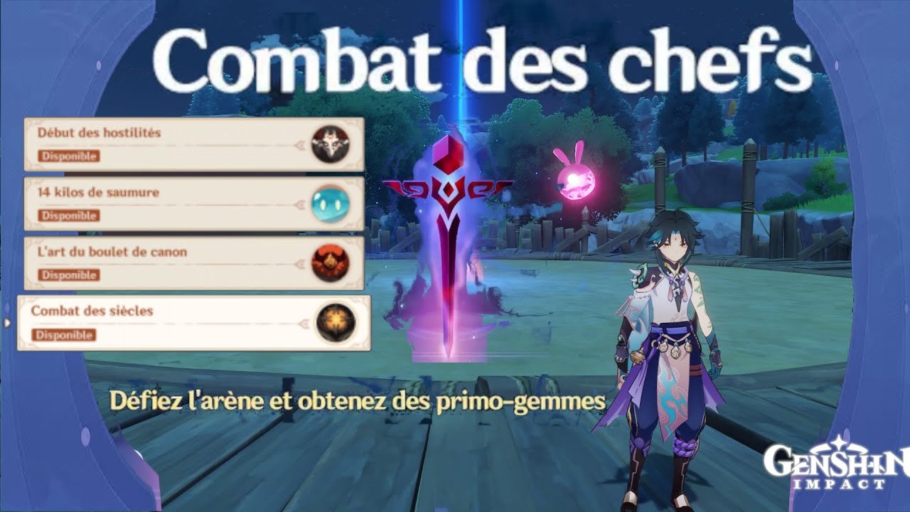 Genshin Impact FR | Combat des Chefs : Part 1-4 !