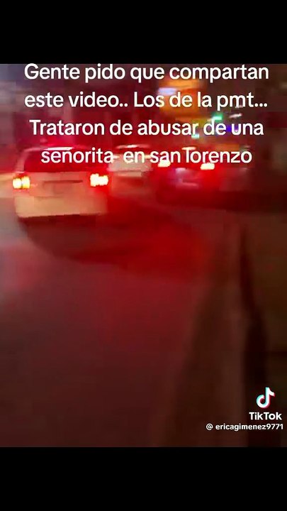 Denuncian agresión por parte de la PMT de San Lorenzo