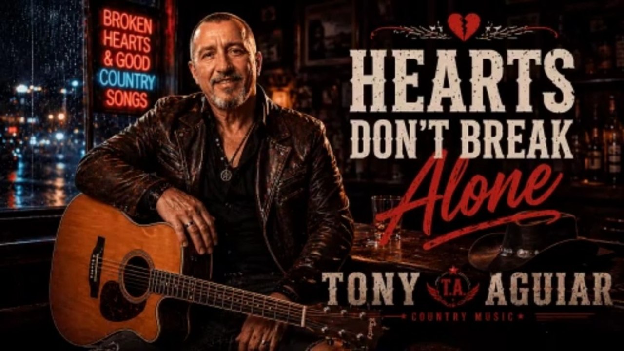 Hearts Don't Break Alone – Tony Aguiar | Official Music Video