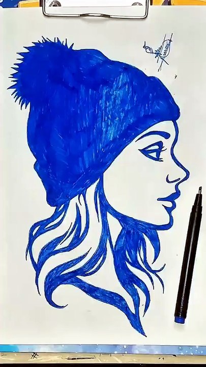 How to draw a girl