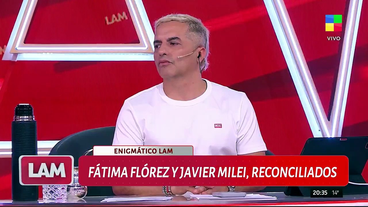 Ángel de Brito confirmó la reconciliación de Javier Milei y Fátima Flórez: los detalles