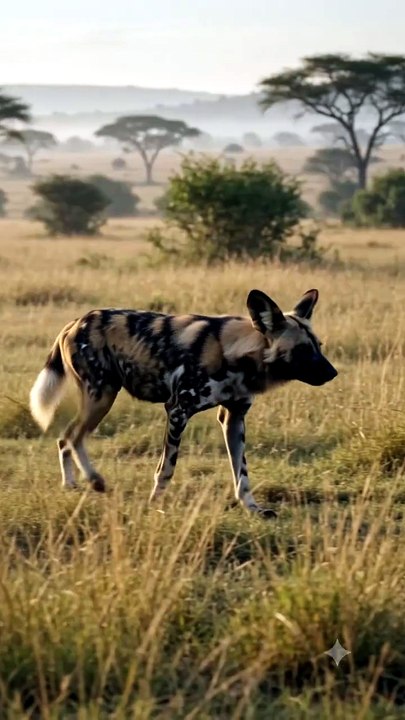 African Wild Dog : The colorful pack hunter with incredible teamwork