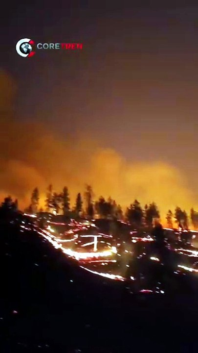 A major wildfire has triggered evacuations near Kennewick, Washington.