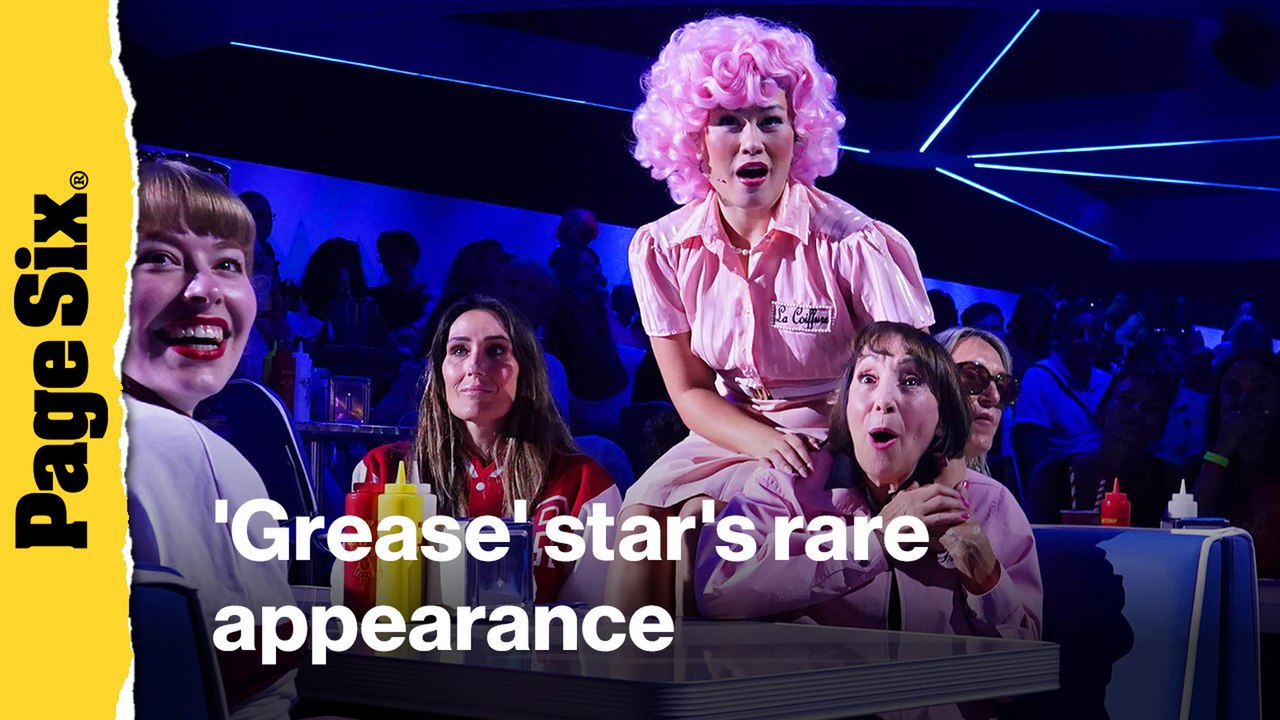 Didi Conn's rare appearance at 'Grease: The Immersive Movie Musical'