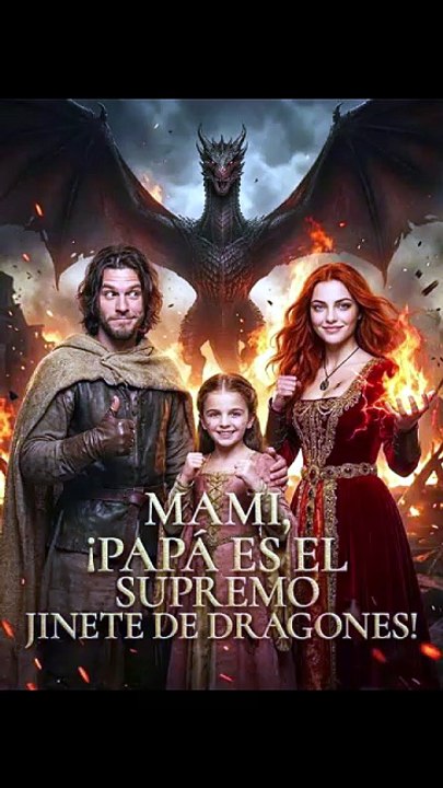 [Doblado ESP] Mami, ¡Papá Es el Supremo Jinete de Dragones! [Full Movie]