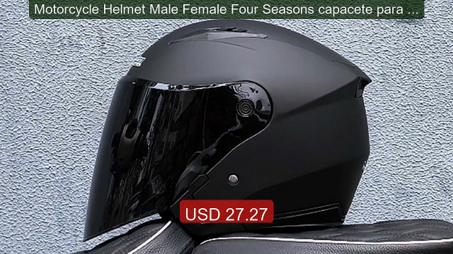 four seasons motorcycle helmets Open Face Half Helmet, Men Women 3/4 Retro DOT Approved Adult Electric Scooter Helmet, Jet ATV Cruiser Chopper Half Face Helmet Quick Release Buckle-A|Small : Automotive safe and reliable High Four Seasons Full Face Motorcycle
