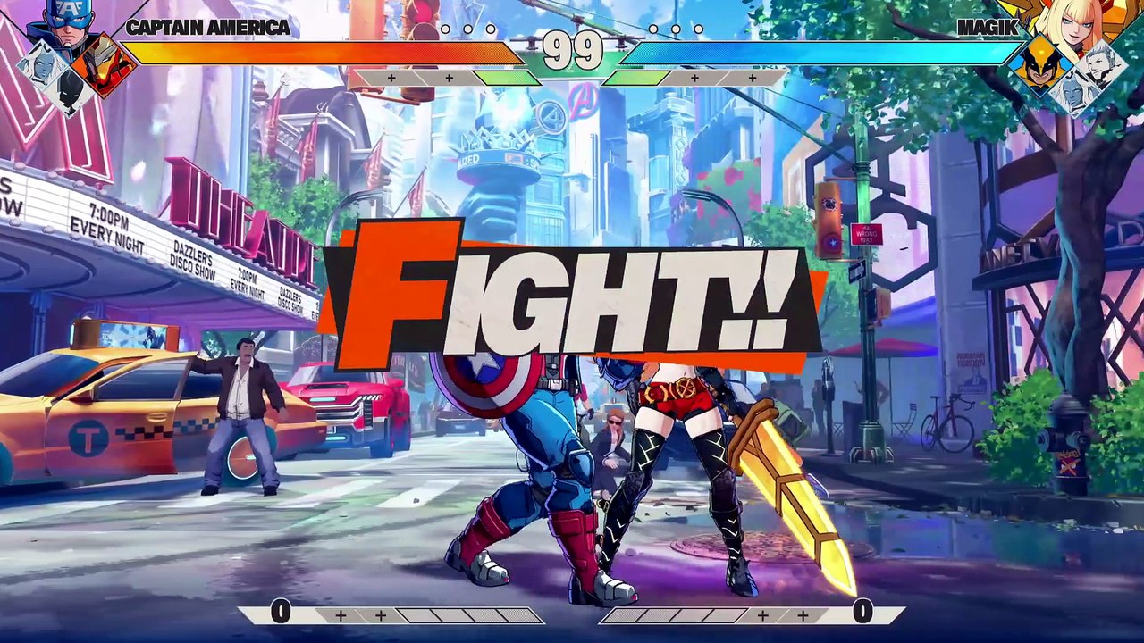 MARVEL Tōkon_ Fighting Souls Captain America Gameplay