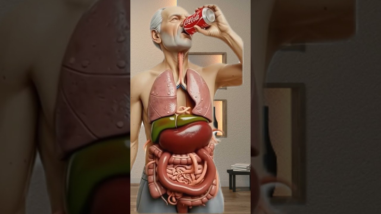 Drinking Coca-Cola: What Really Happens Inside Your Body | 3D Digestive System Animation