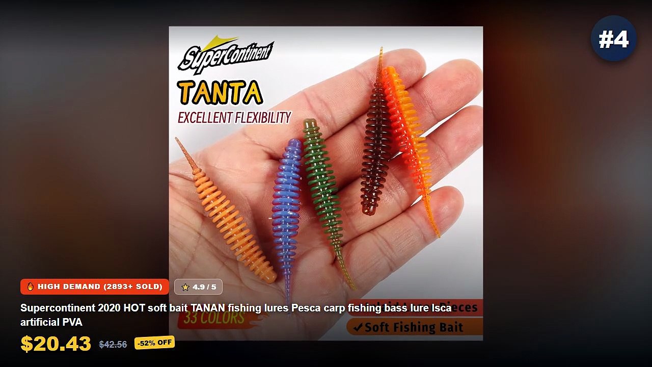 Cheap & Best Fishing Lure Set Unboxing & Review - Clearance_Spiker Worm Bait at 5cm 7cm Soft Lures for Perch Bass Fishin...