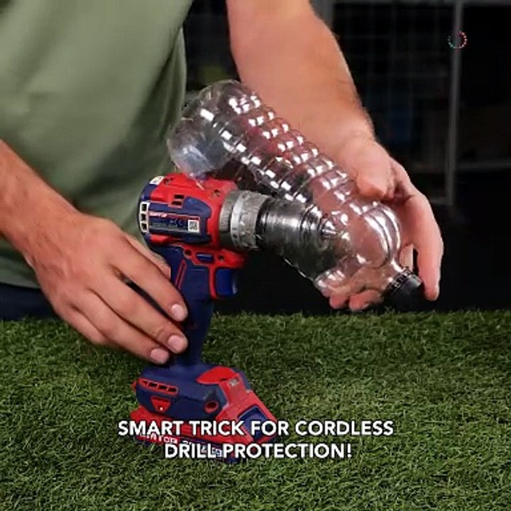 One simple way to shield your cordless drill🛠️