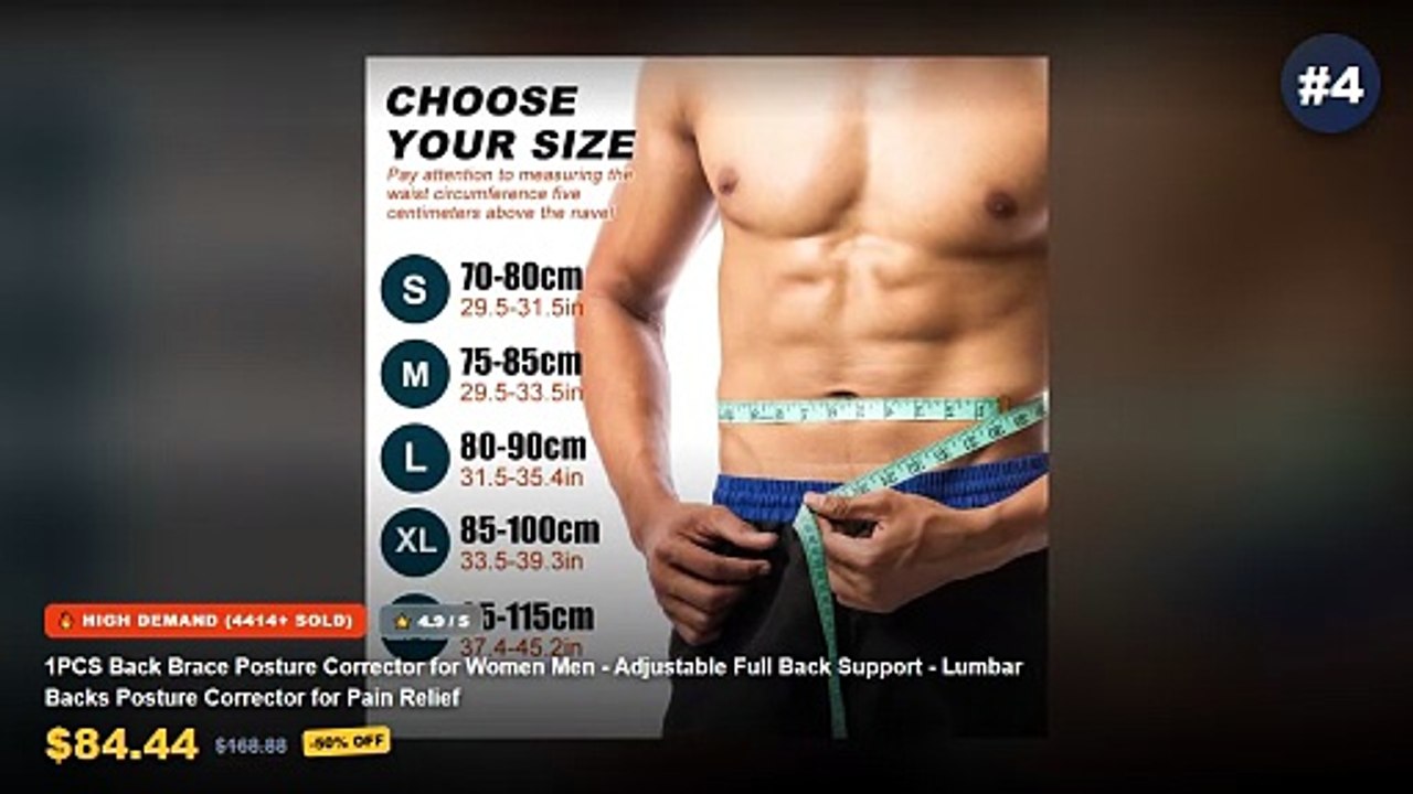Why Everyone Is Buying Posture Corrector For Men - Adjustable Back Brace Posture Corrector, Hunchback Support Belt for M...