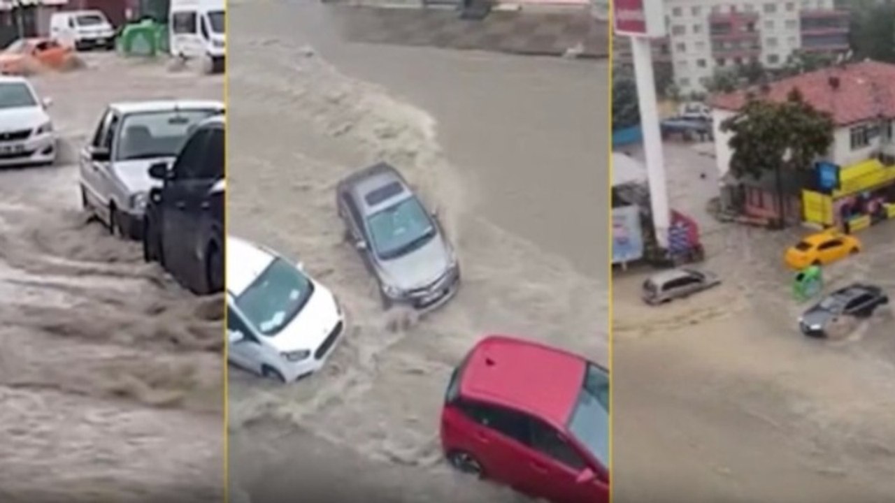 Ankara'da sağanak etkili oldu