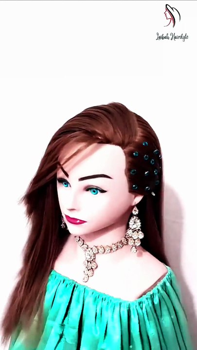 Easy open hairstyle for girls 🎀