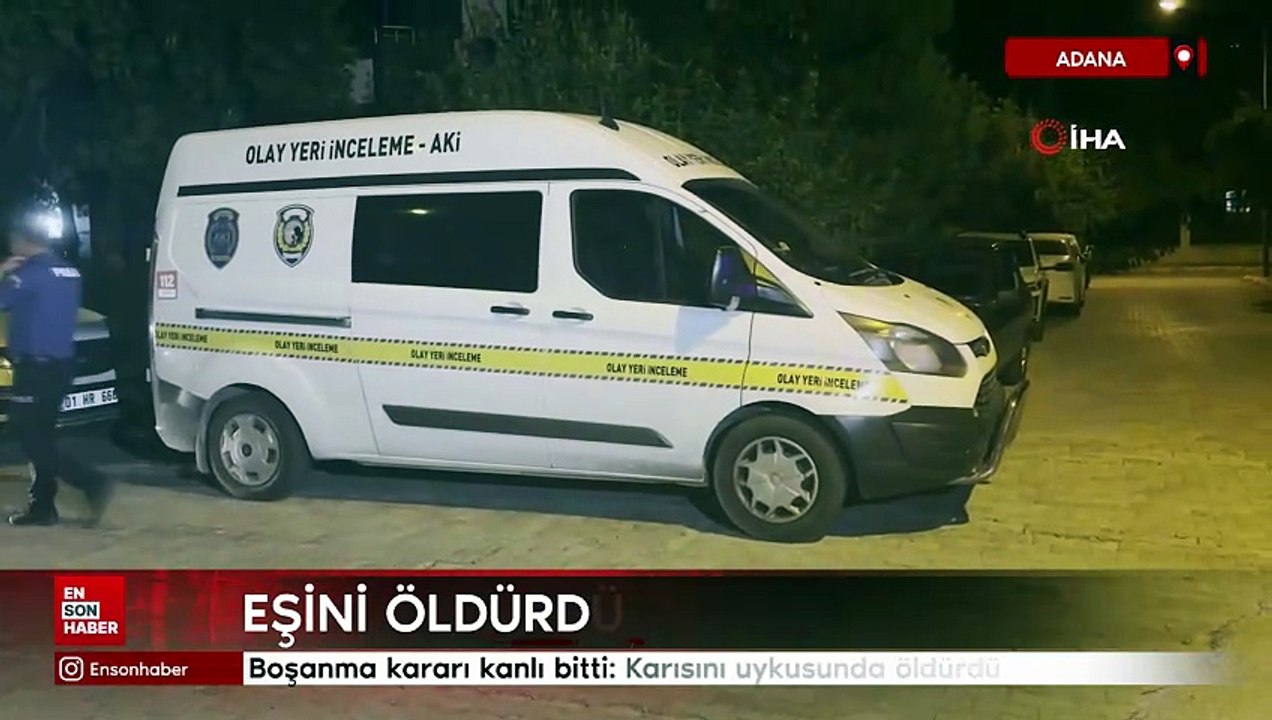 Adana'da boşanmak isteyen karısını uykusunda öldürdü