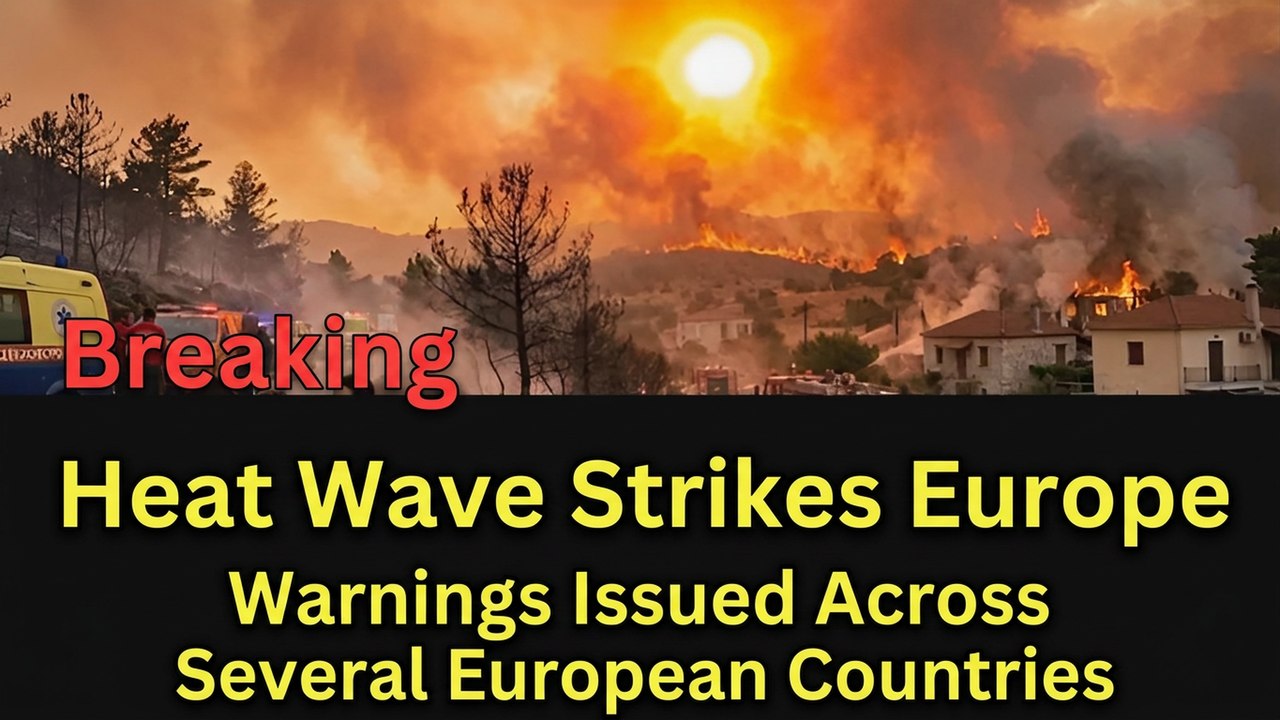 Breaking: Hellish Heat Is Coming to Europe in Just Days – Major Warning Issued