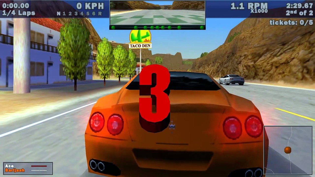 Need For Speed III Hot Pursuit Red Rock Ridge 1998 WINDOWS