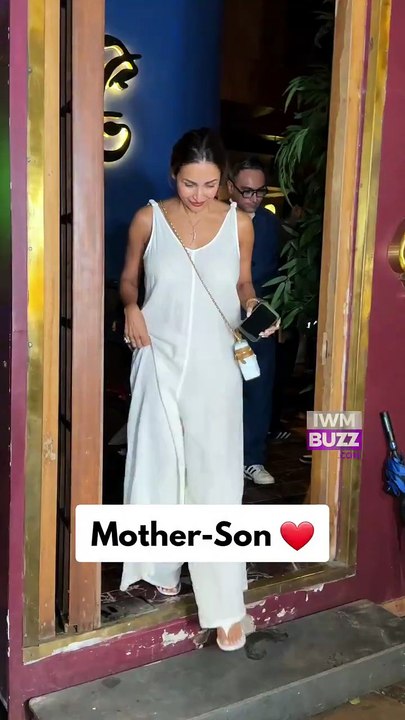 Malaika Arora Shares A Sweet Outing With Son Arhaan In Bandra