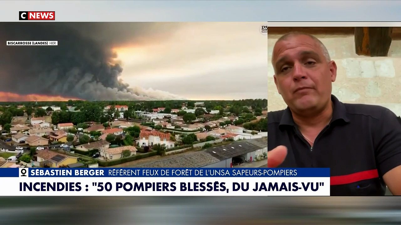 Sébastien Berger : «Les feux sont supérieurs à l'humain»