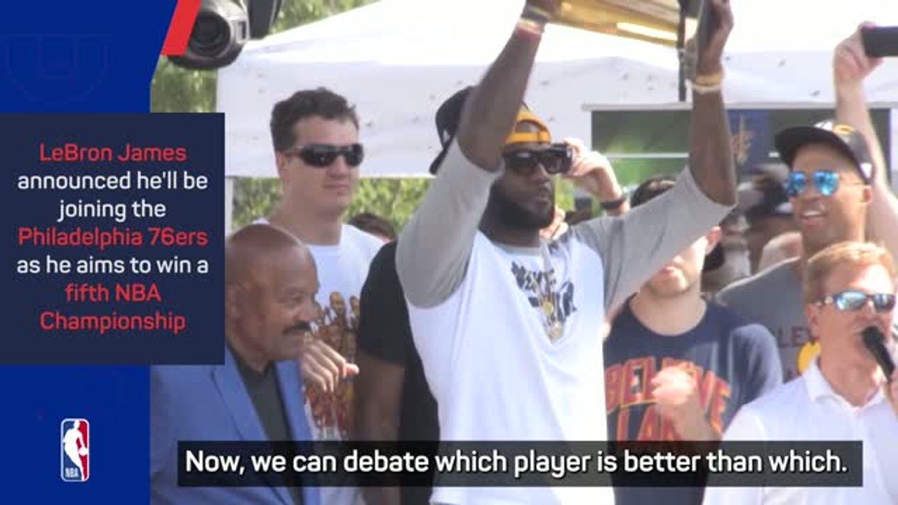 LeBron can win fifth championship with 76ers - NBA agent