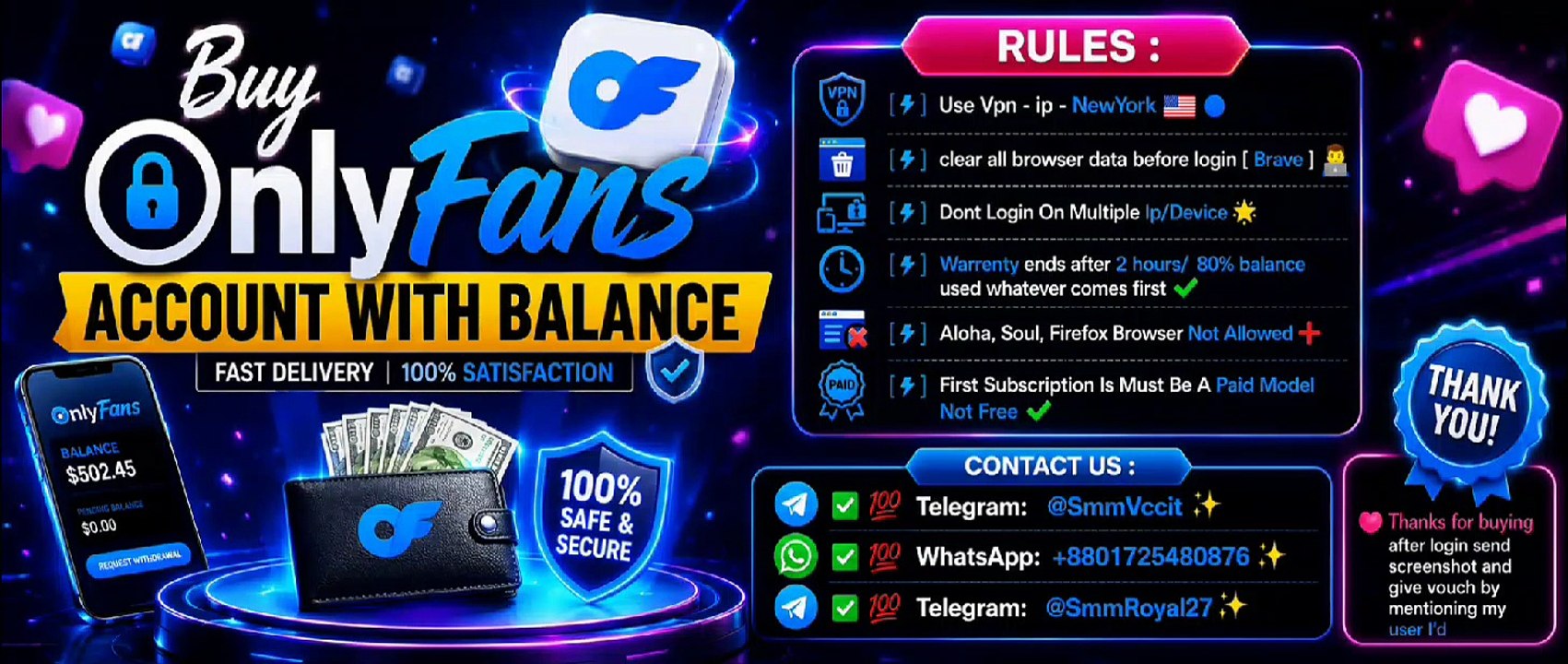 How to Buy OnlyFans Account With Balance: Risks...