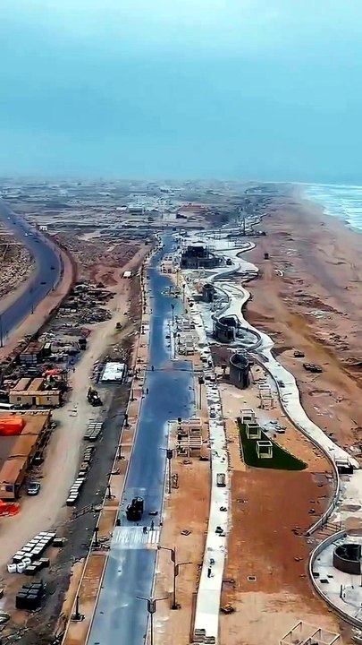 مشروع تطوير الواجهة البحرية لشاطئ الأشخرة