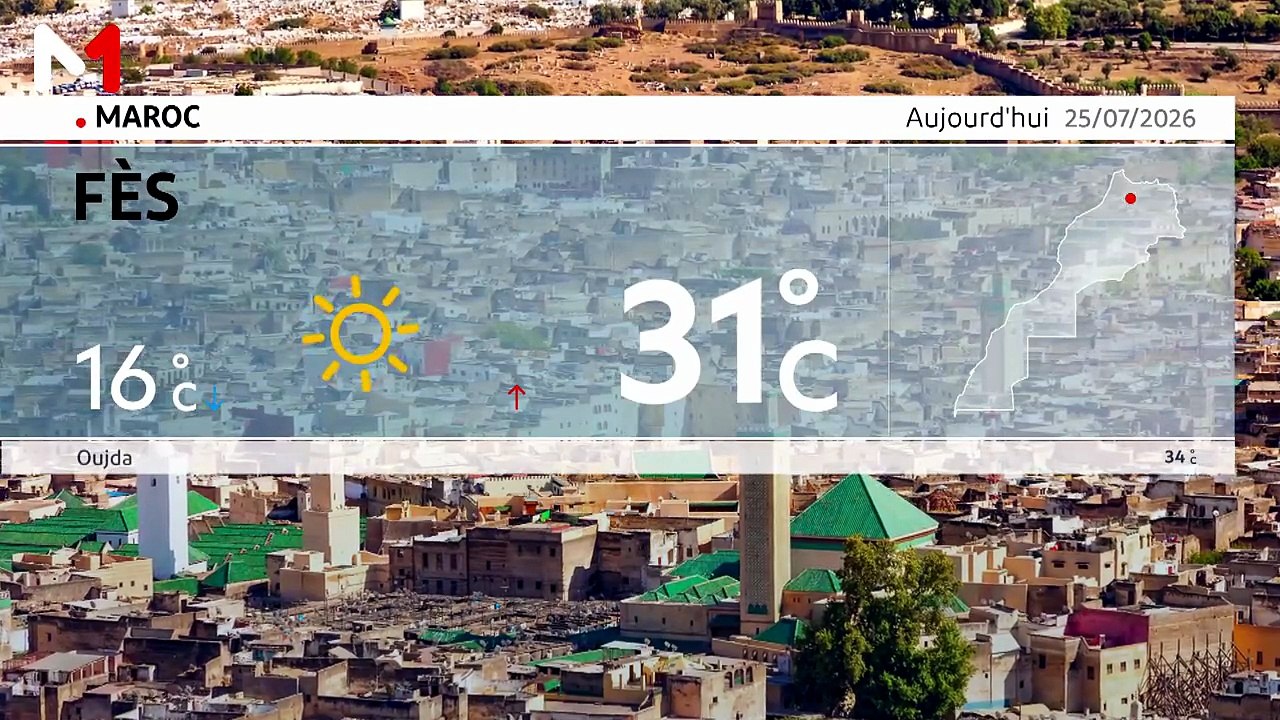 Météo - 25/07/2026