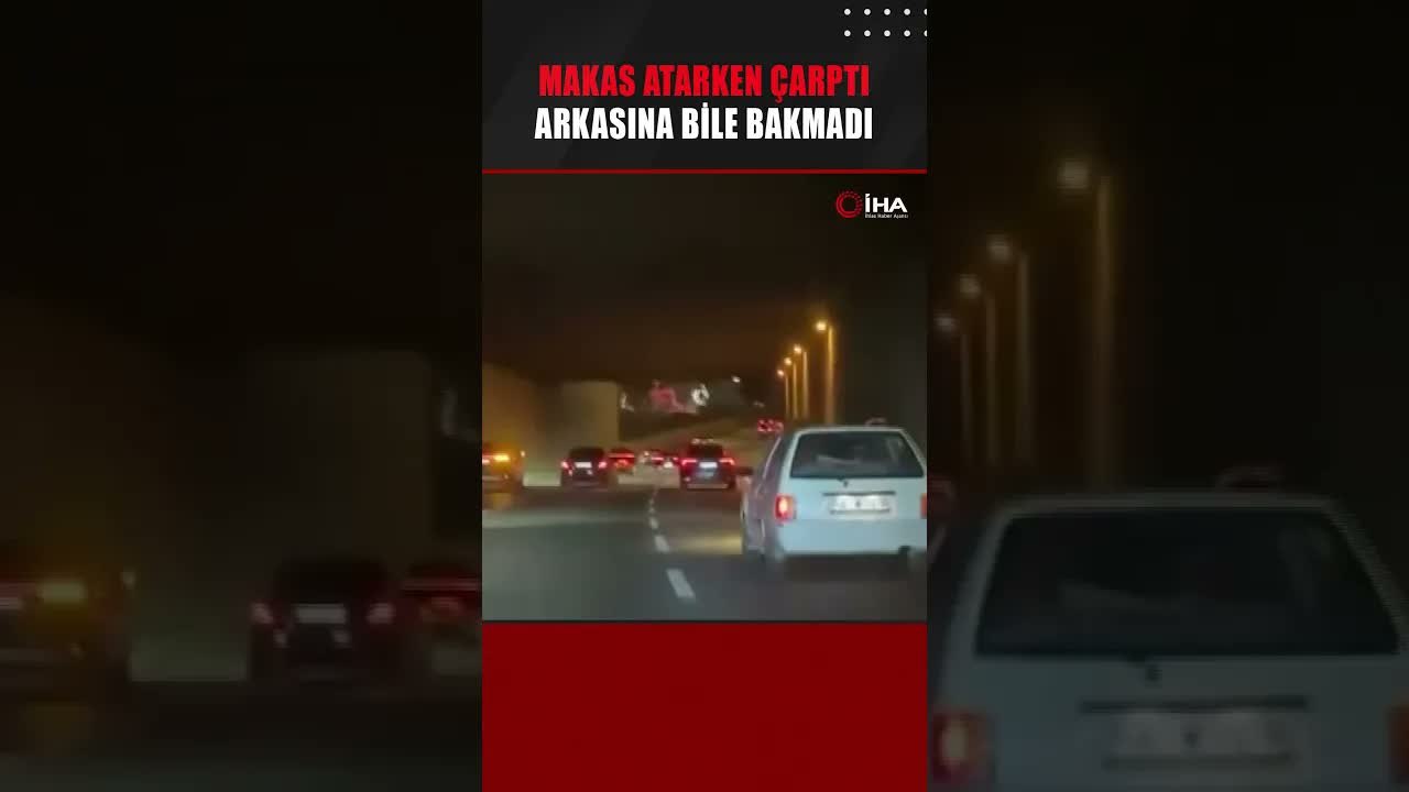 #Bursa'da makas atarak ilerleyen lüks araç, başka bir araca çarptıktan sonra kaçtı