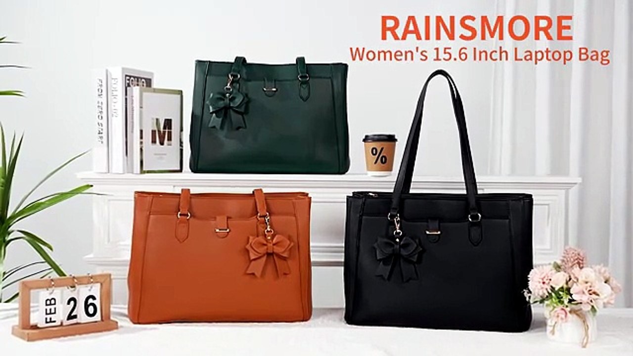 💻 RAINSMORE 15.6-INCH LAPTOP TOTE | FULL REVIEW & TEST! #LaptopBag #TechAccessories (2)