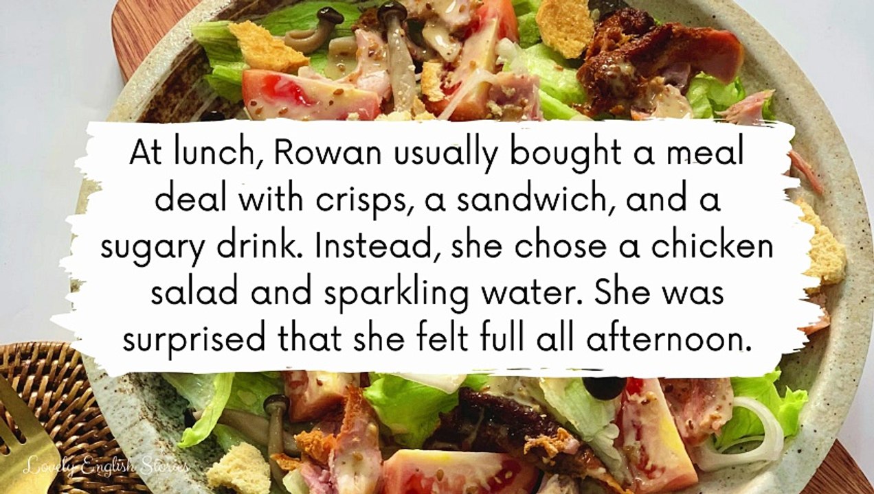 B2 UPPER-INTERMEDIATE ENGLISH STORY 🥗🧘A Week of Healthy Habits🥗🧘 Level 6 English Practice