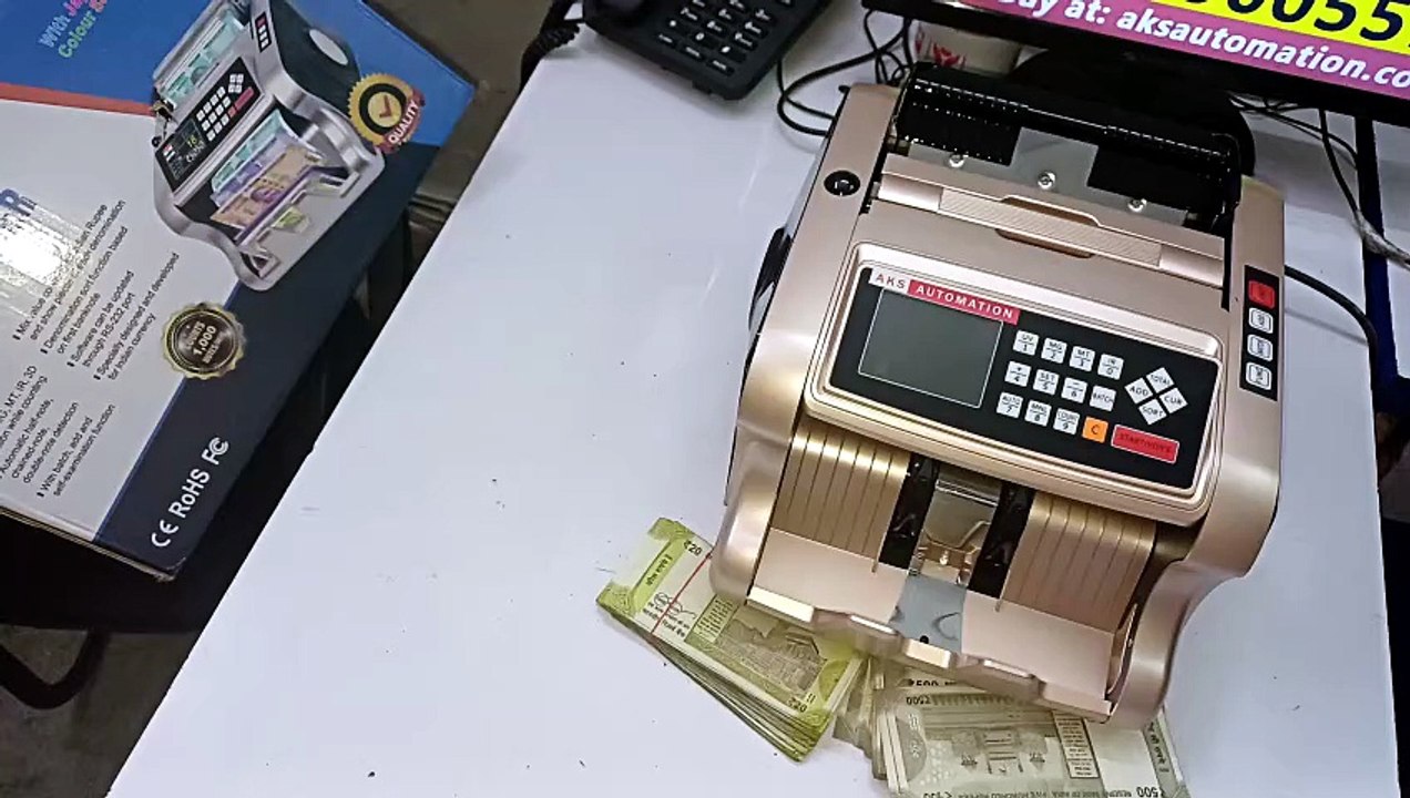 Best Mix Note Counting Machine Dealer & Supplier Nagpur | Buy Direct from Aks Automation Delhi