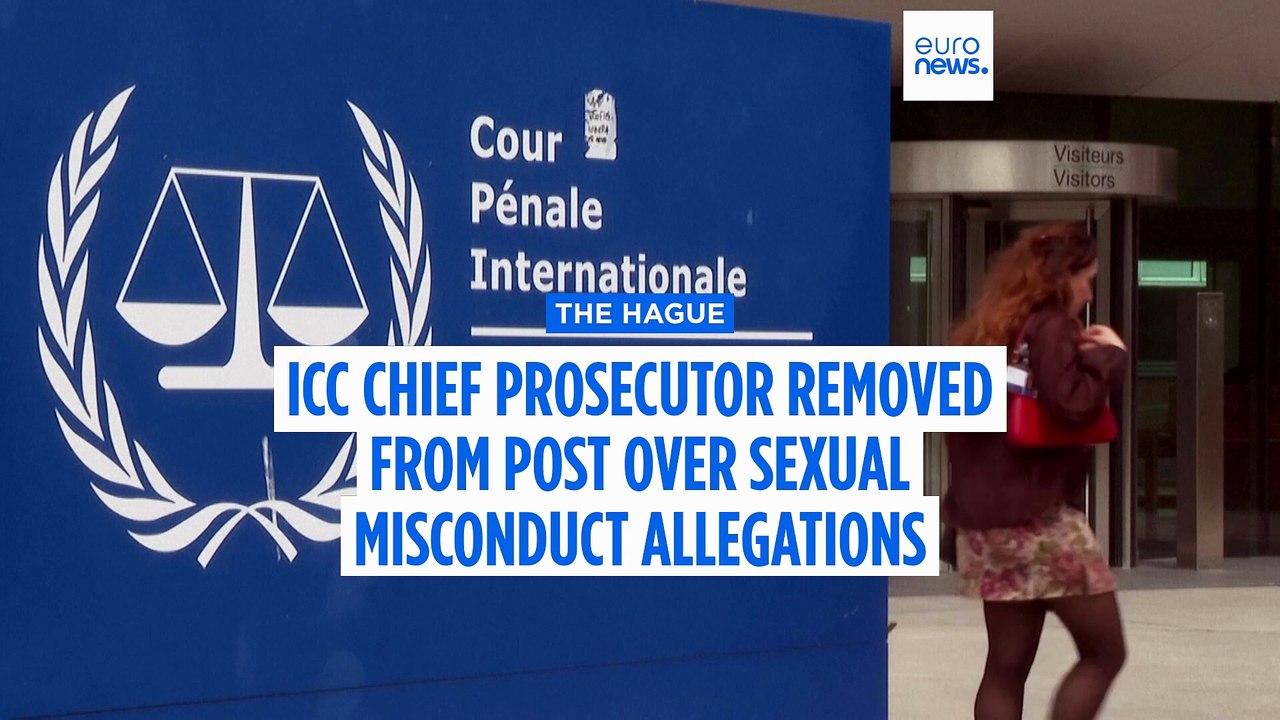 ICC chief prosecutor removed from post over sexual misconduct allegations