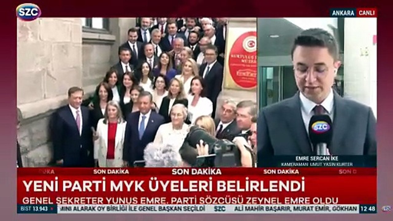 Yeni Parti MYK üyelerini belirledi