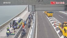 淡江大橋機車道車禍 交通部還原救援過程