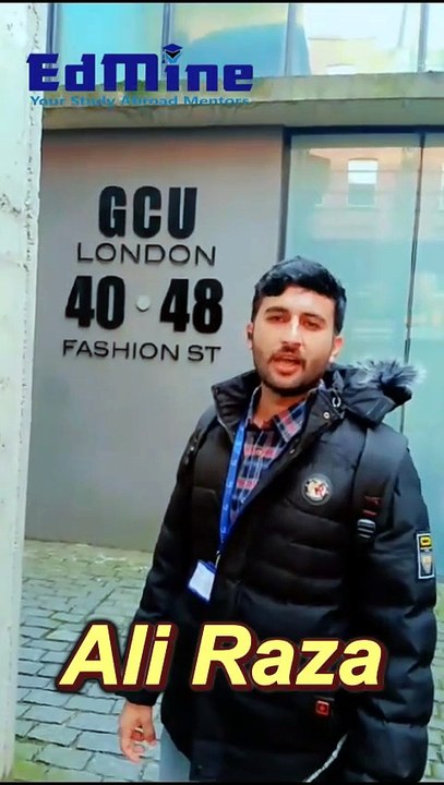 SUCCESS STORY 🎉 | Ali Raza → GCU London #SuccessStory #StudyAbroad #UKStudyVisa